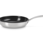 Essential 3-ply Stainless Steel 28cm Frying Pan Non-Stick with Helper Handle image number 1